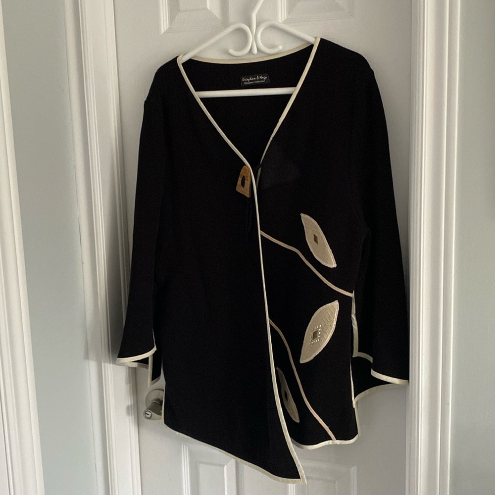 Krisztina Nagy Asymmetrical Sweater-XL